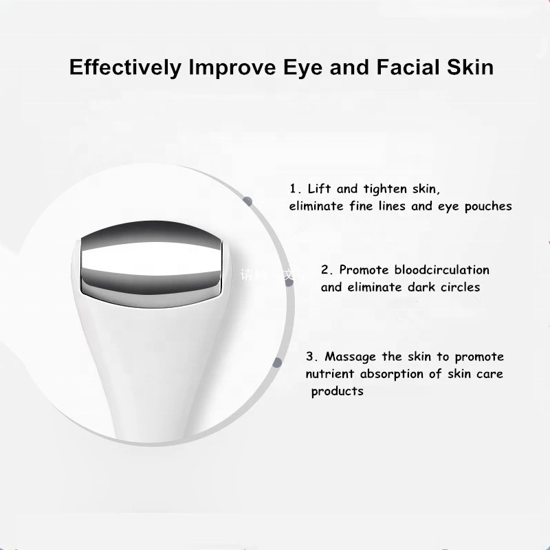 Ice Glow Roller for Face & Eyes – Cooling Facial Massage Tool