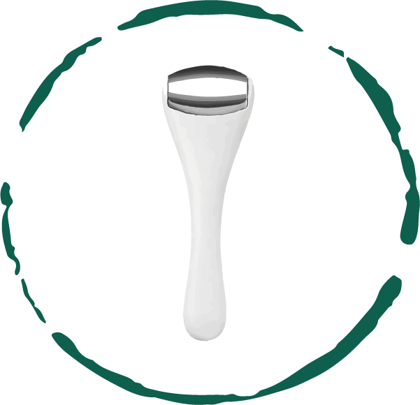Ice Glow Roller for Face & Eyes – Cooling Facial Massage Tool