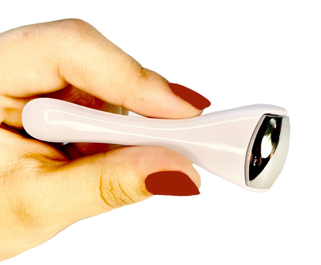 Ice Glow Roller for Face & Eyes – Cooling Facial Massage Tool